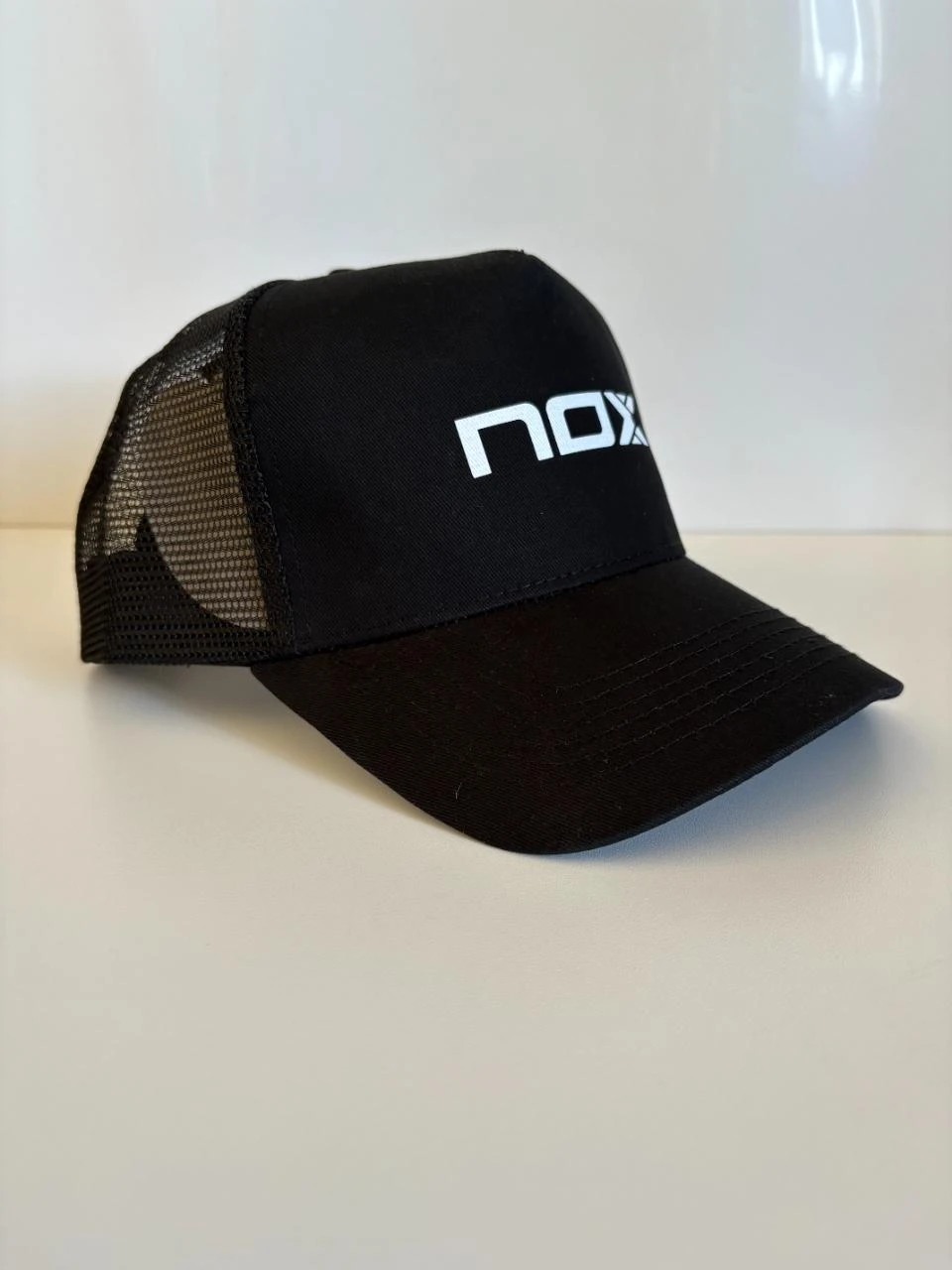 Gorra publicitaria NOX, pádel, ML10, Negra, logo blanco, nueva, talla única – photo 2